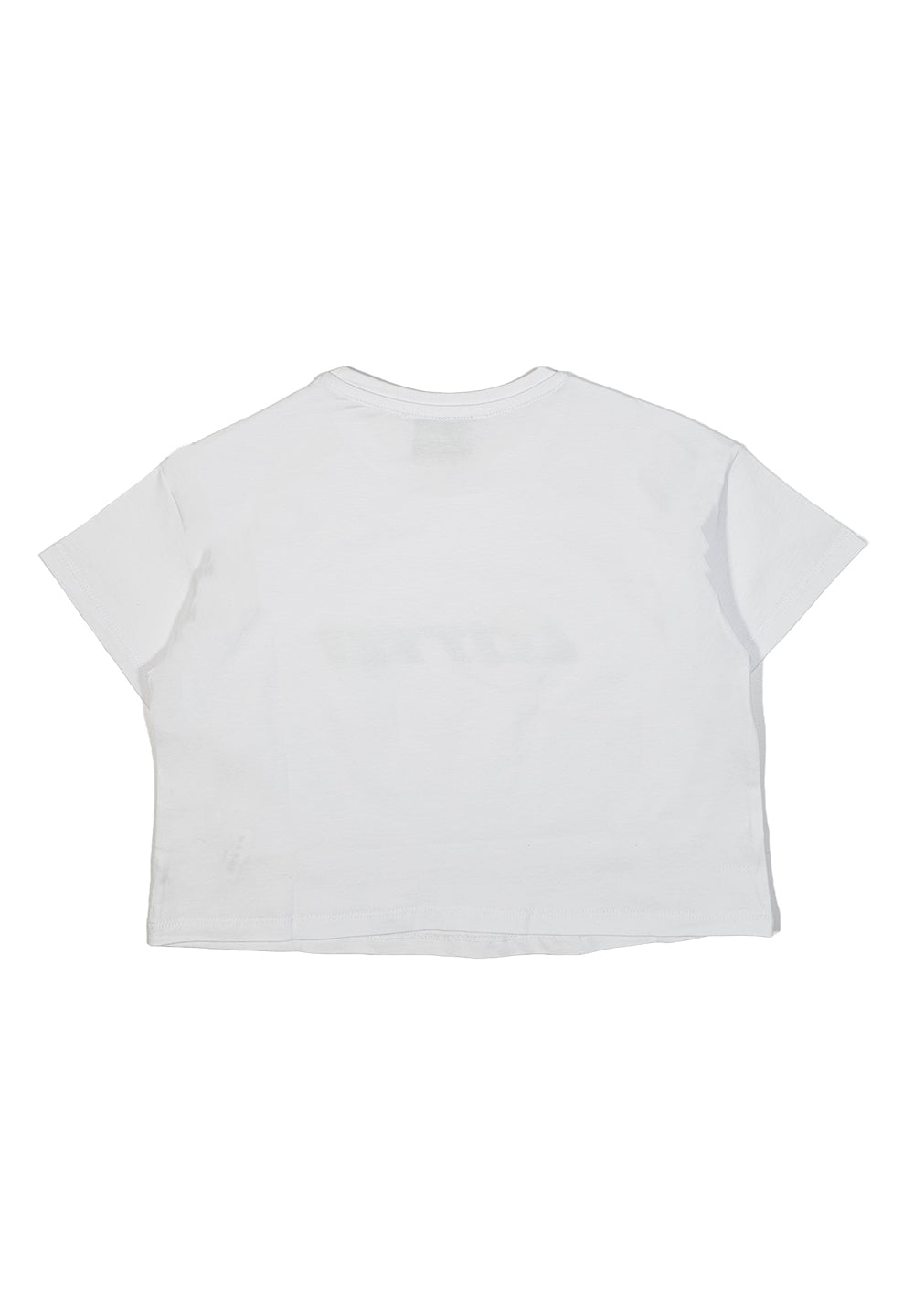 T-shirt bianca per bambina