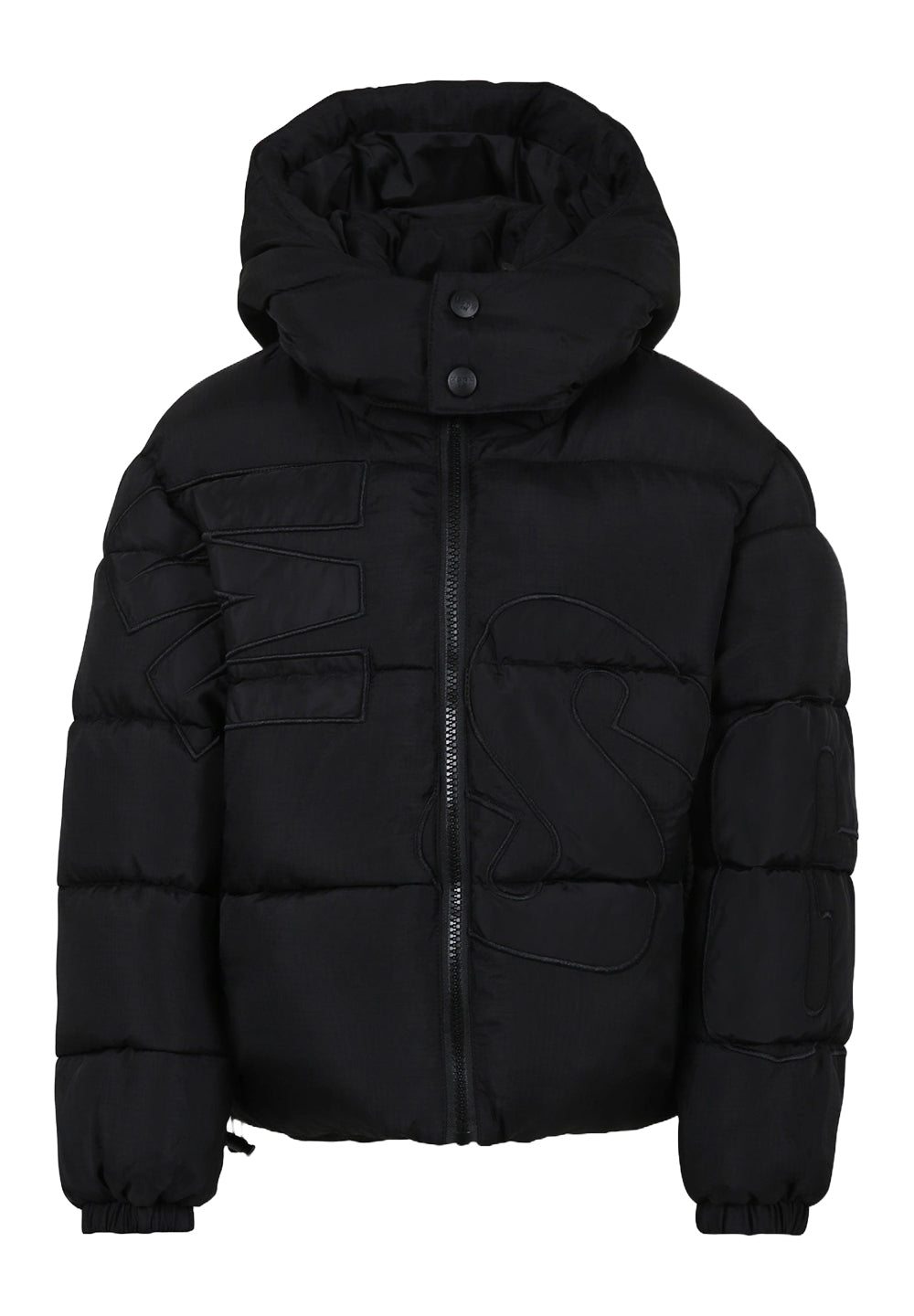 Schwarze Unisex-Jacke