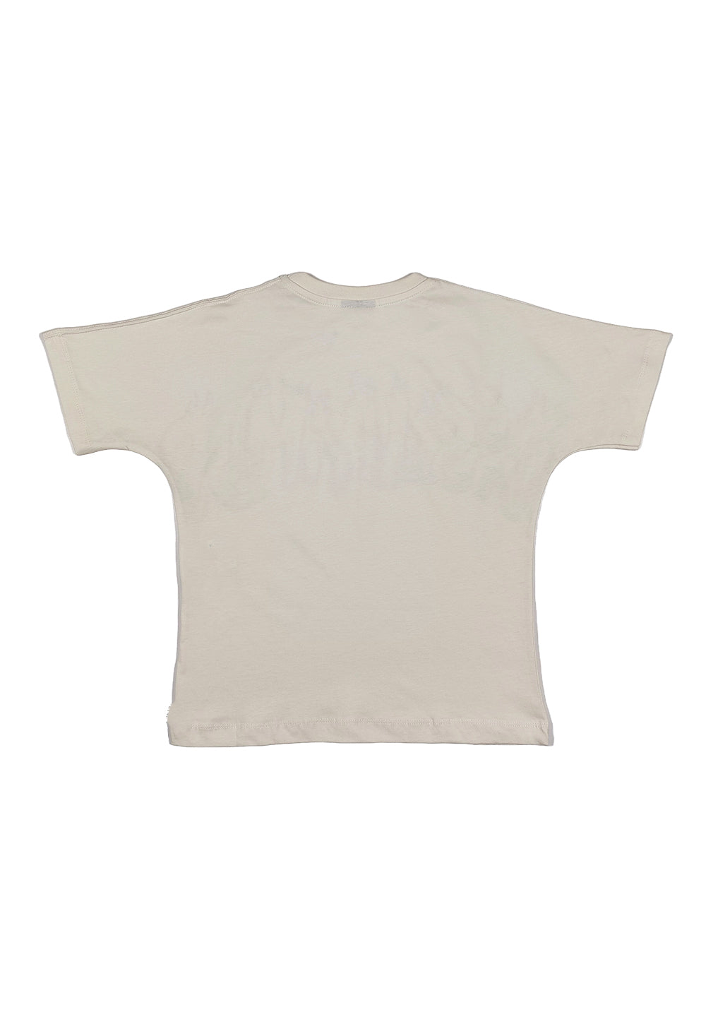 Cremefarbenes T-Shirt für Jungen