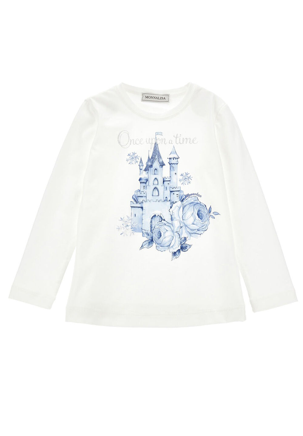 T-shirt panna per bambina