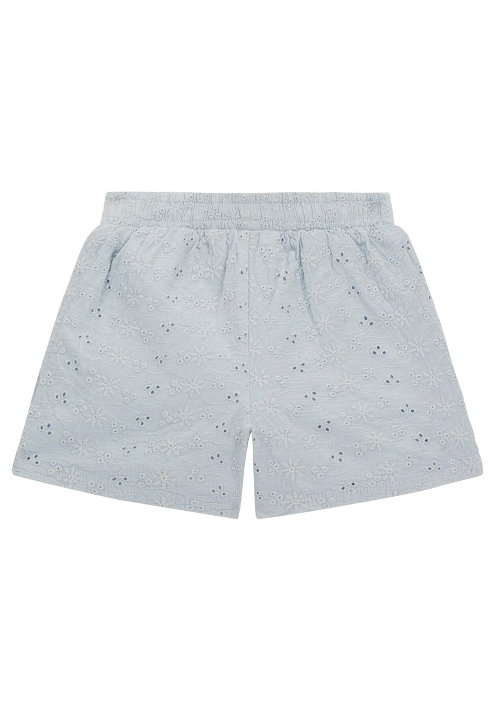 Short bleu clair pour fille