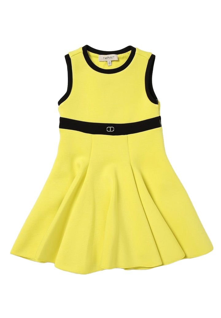 Robe jaune pour fille