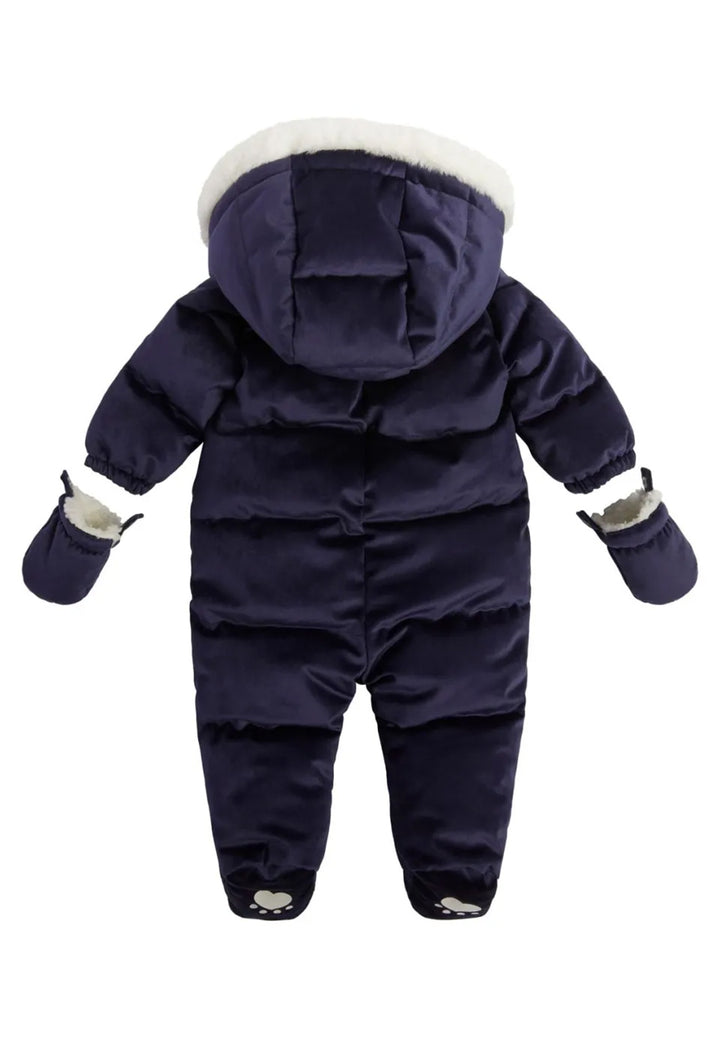Giubbotto tutone blu per neonato