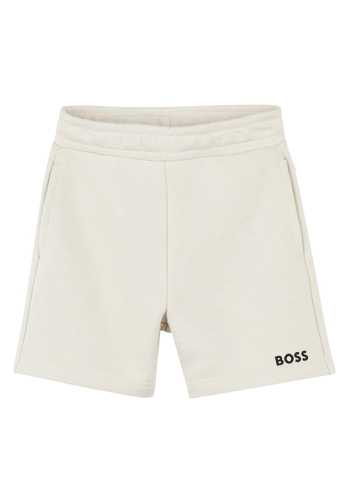 Bermuda crema per bambino