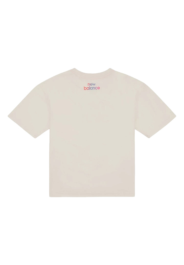 T-shirt beige per bambina