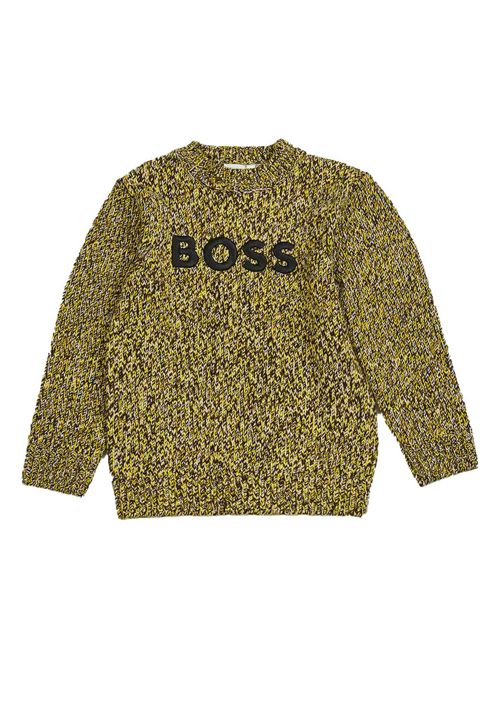 Mehrfarbiger Pullover für Jungen