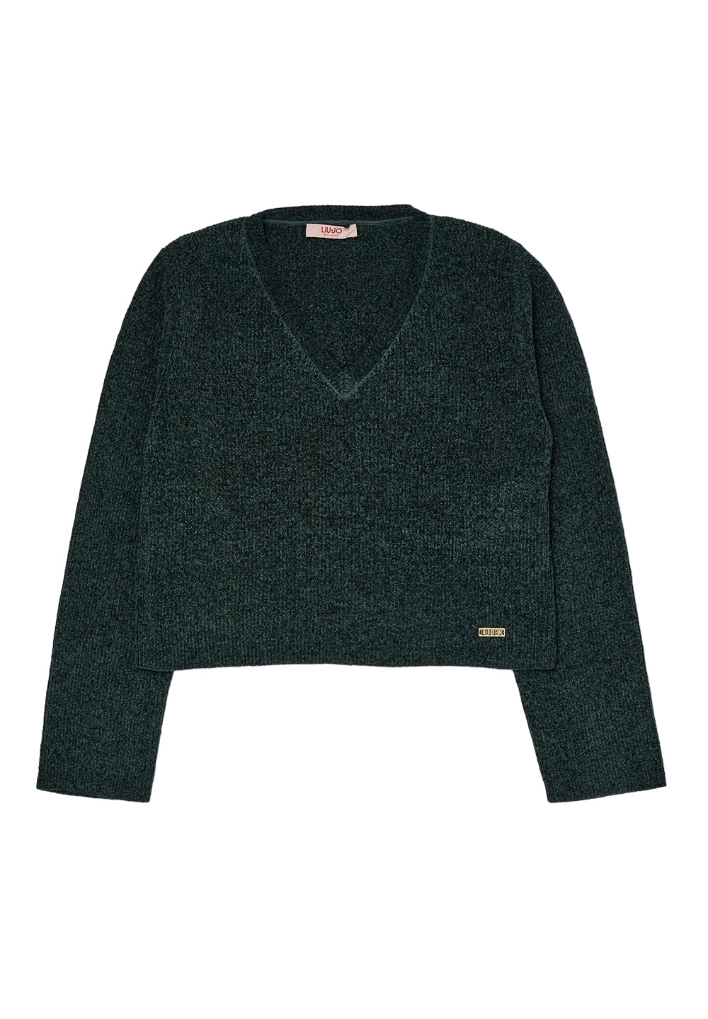 Pull vert pour fille
