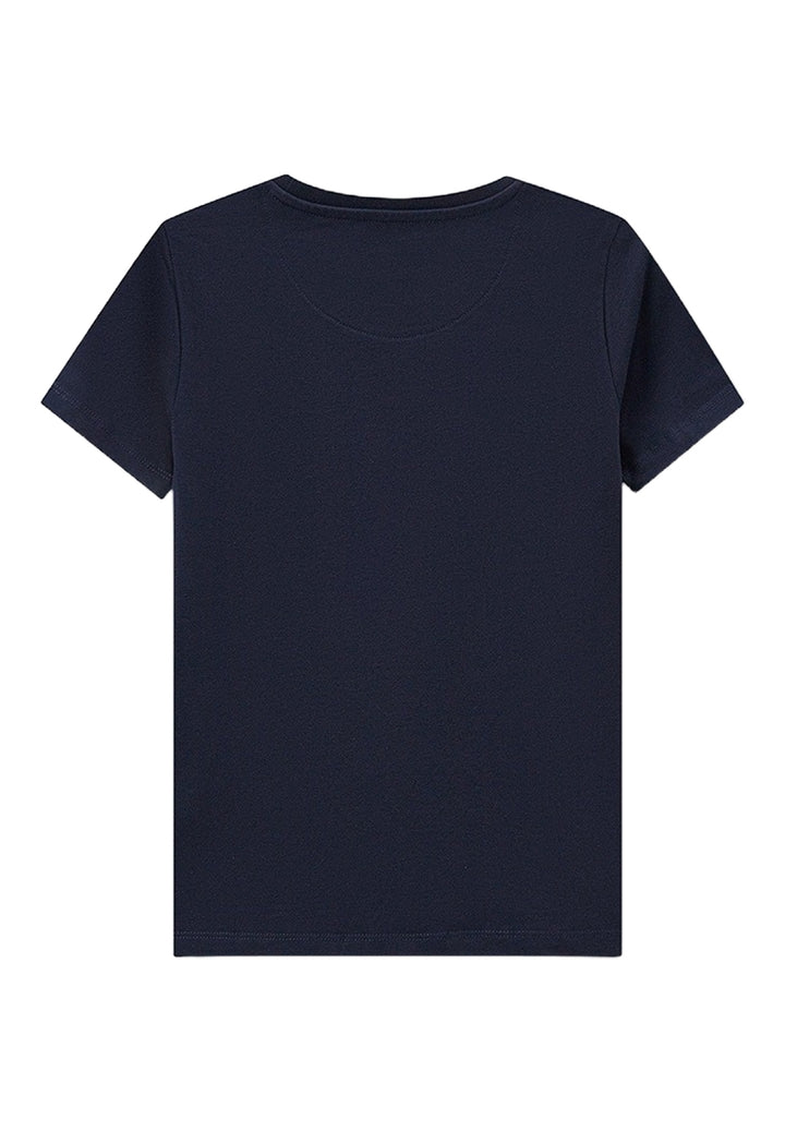 T-shirt blu per bambino