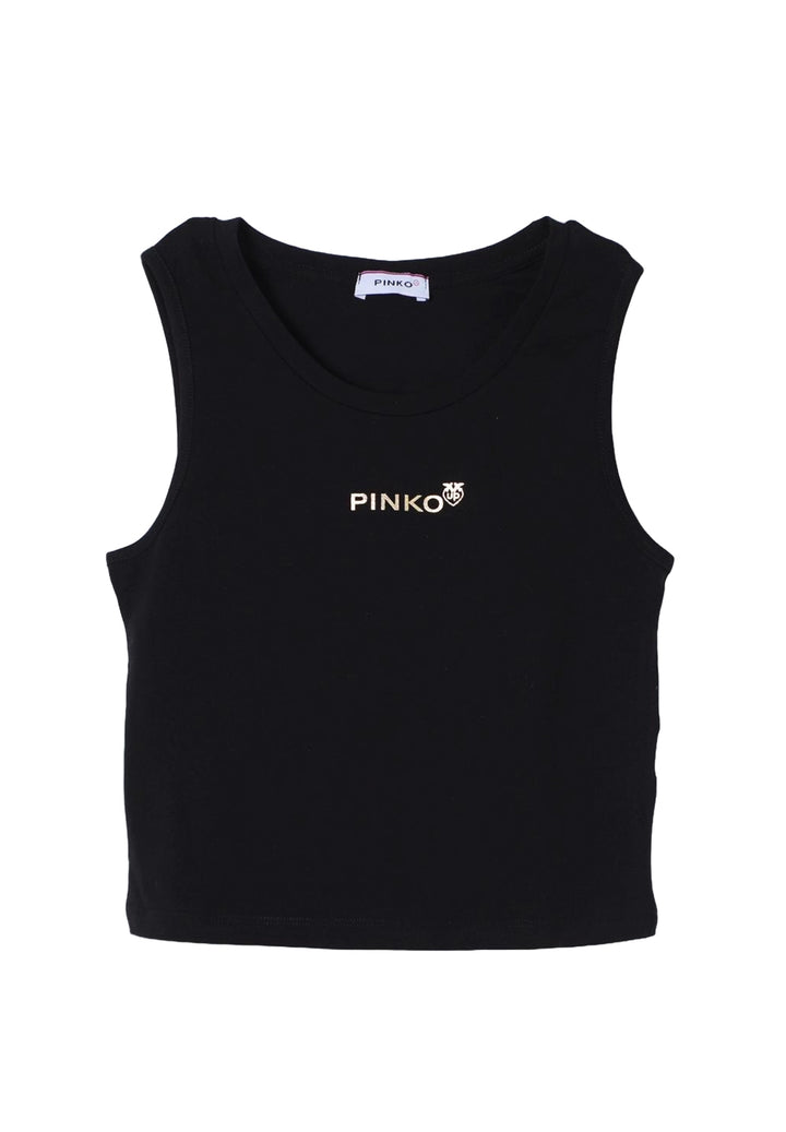 Canotta nera per bambina