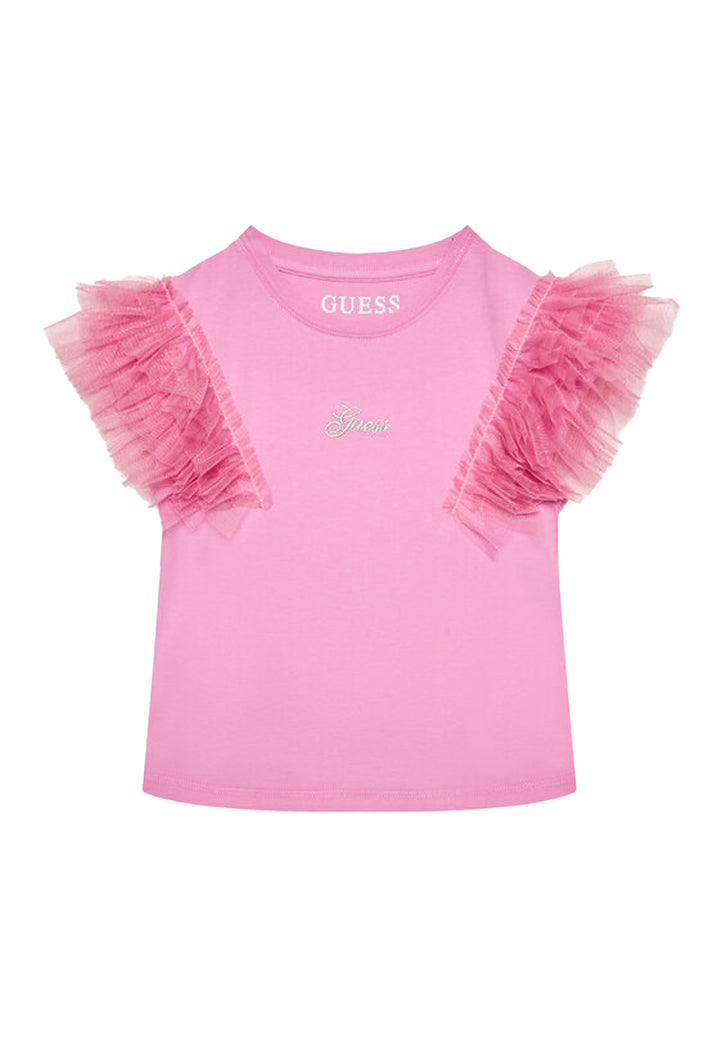 T-shirt rose pour bébé fille