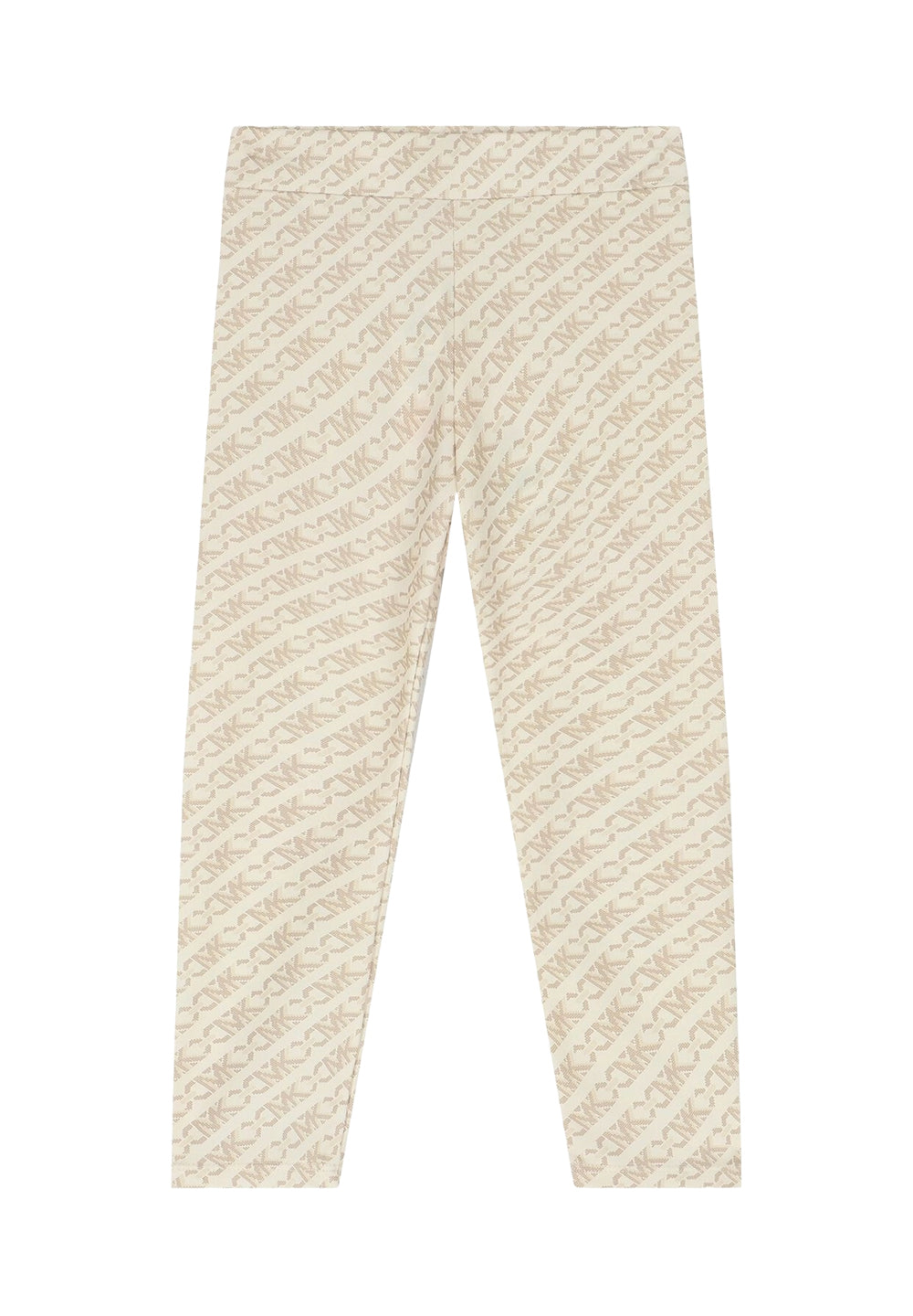 Leggings crema per bambina