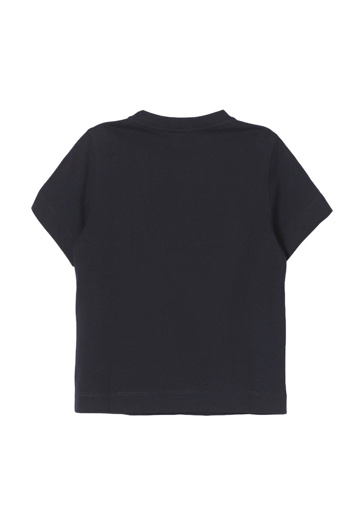 T-shirt blu navy per bambino