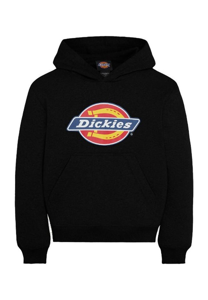 Schwarzes Kapuzensweatshirt für Jungen