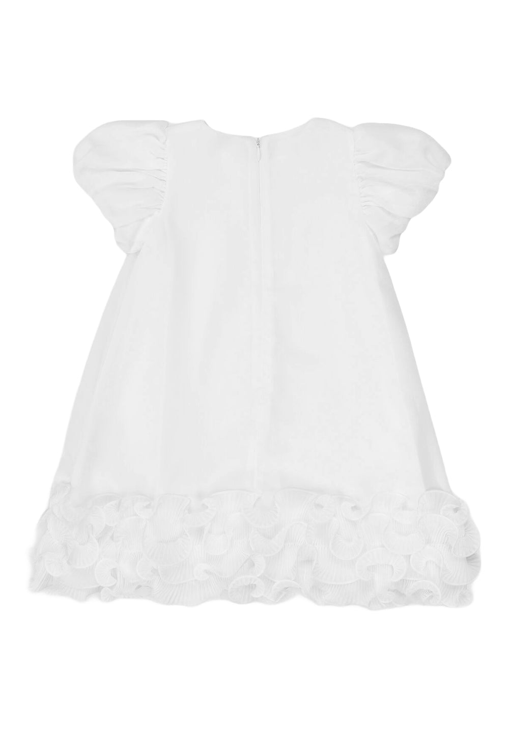 Robe crème pour bébé fille