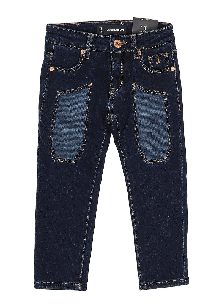 Jeans blu denim per bambino