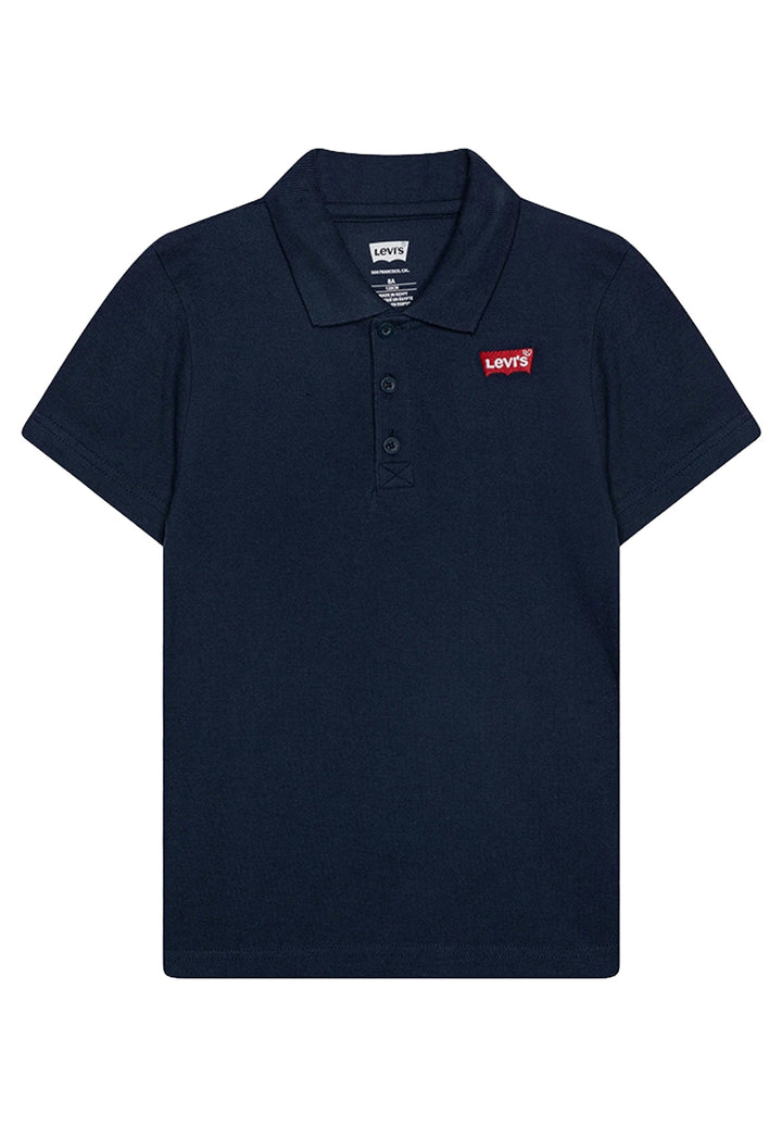 Polo blu navy per bambino