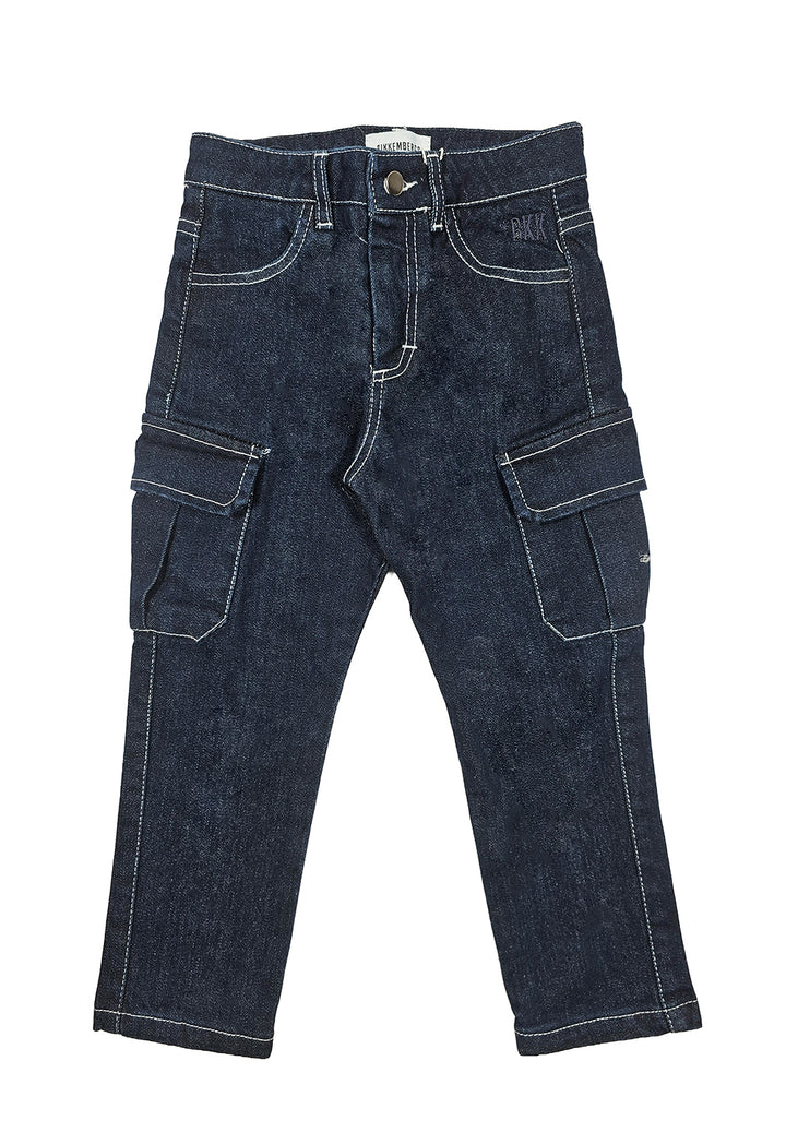 Jeans blu denim per bambino