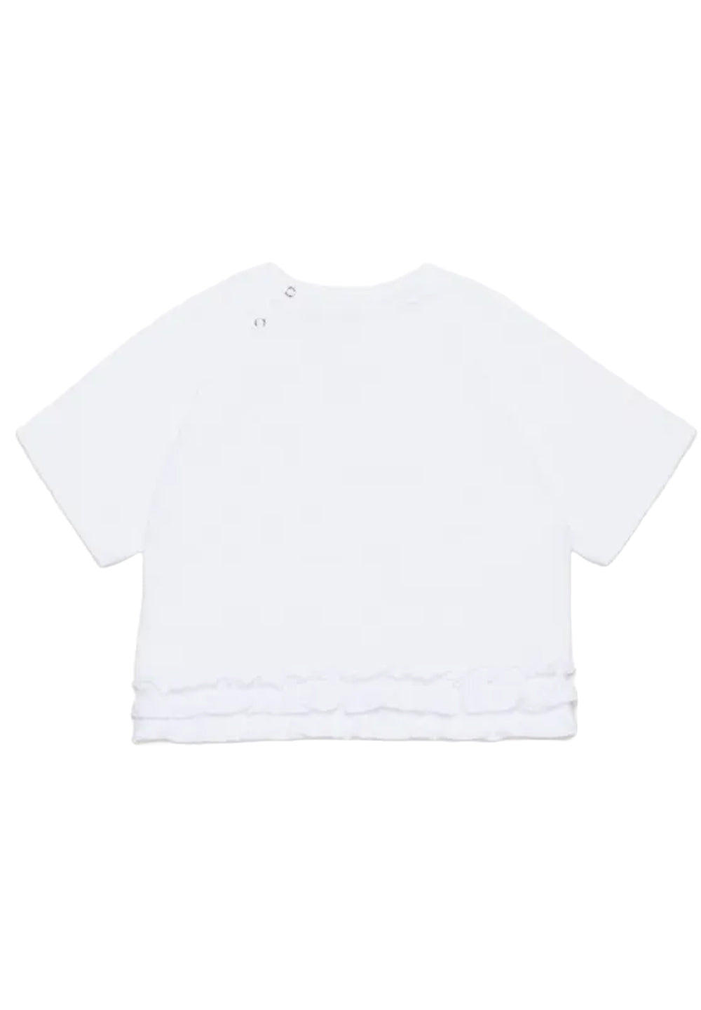 Weißes T-Shirt für Babymädchen