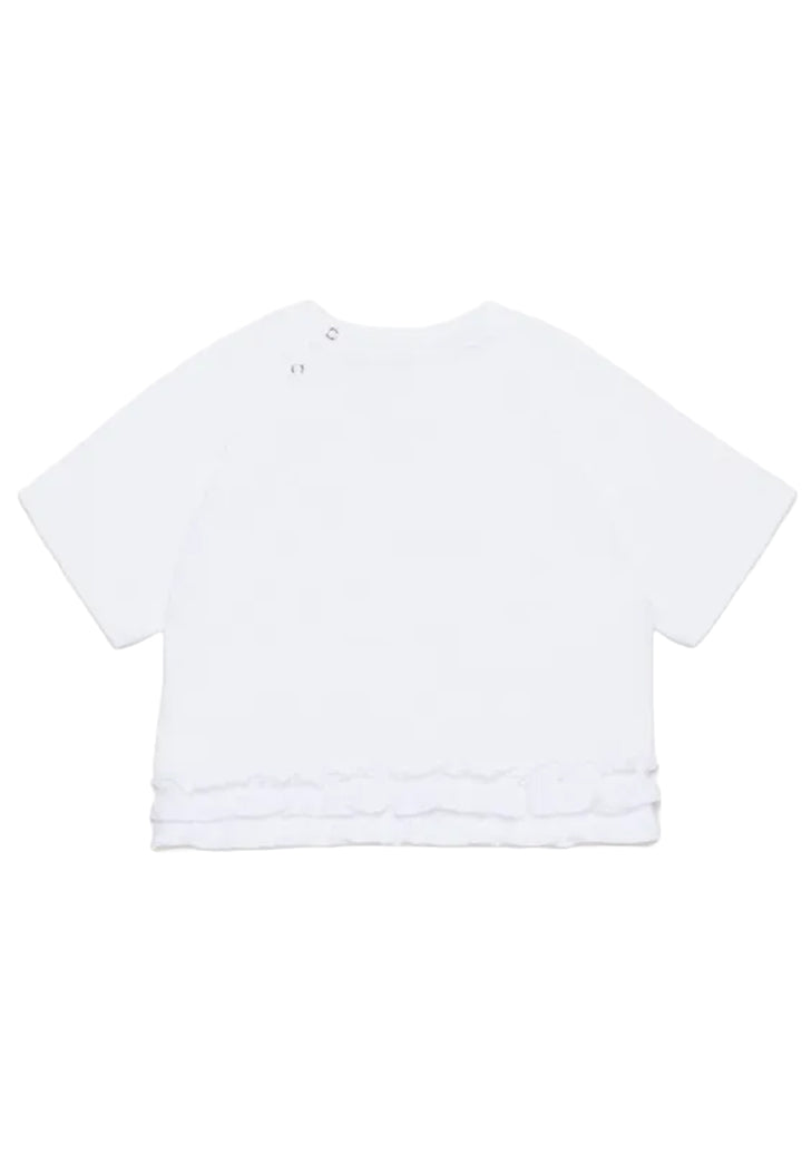Weißes T-Shirt für Babymädchen