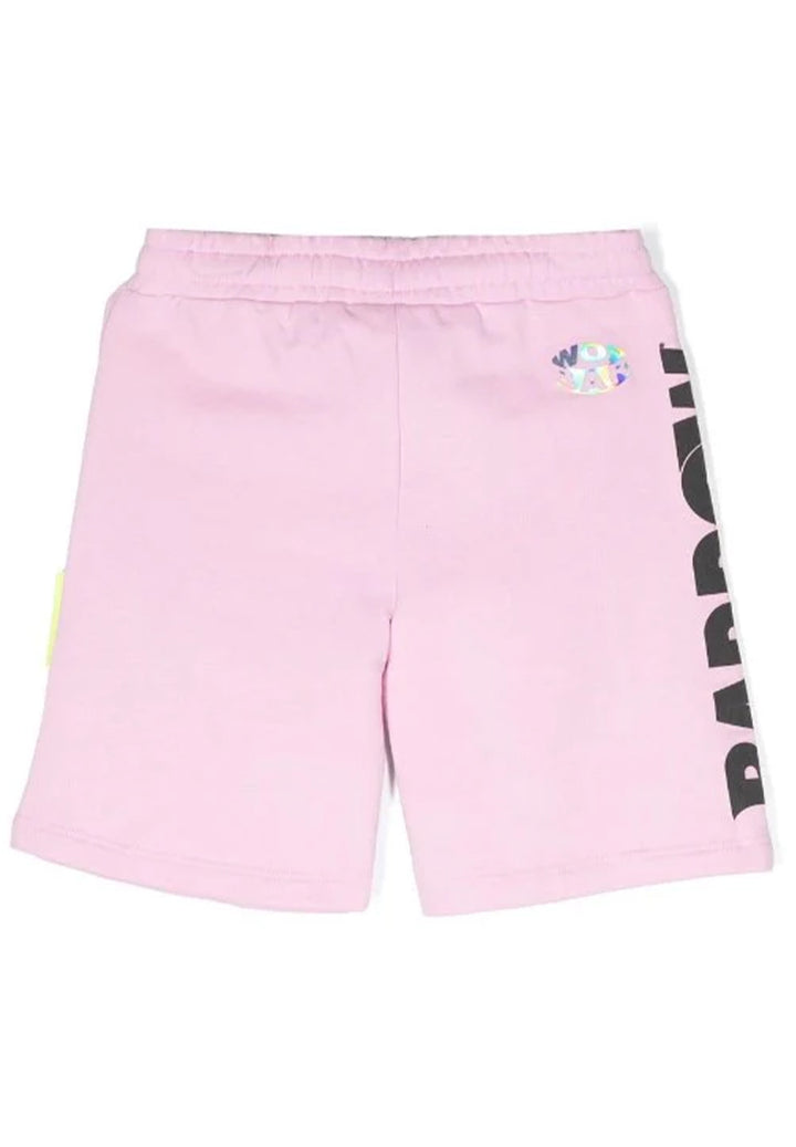 Short sweat rose pour fille