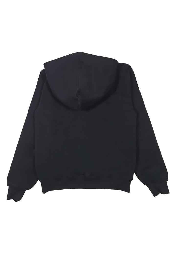 Schwarzes Kapuzensweatshirt für Jungen
