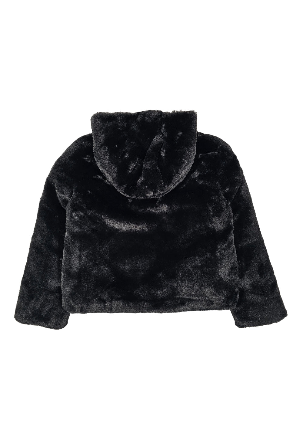 Veste réversible noire pour fille