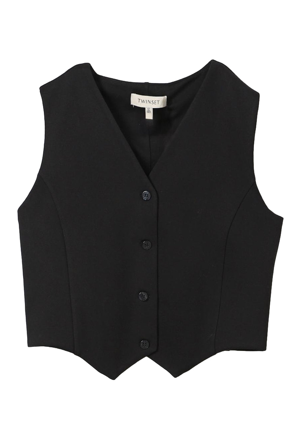Gilet nero per bambina