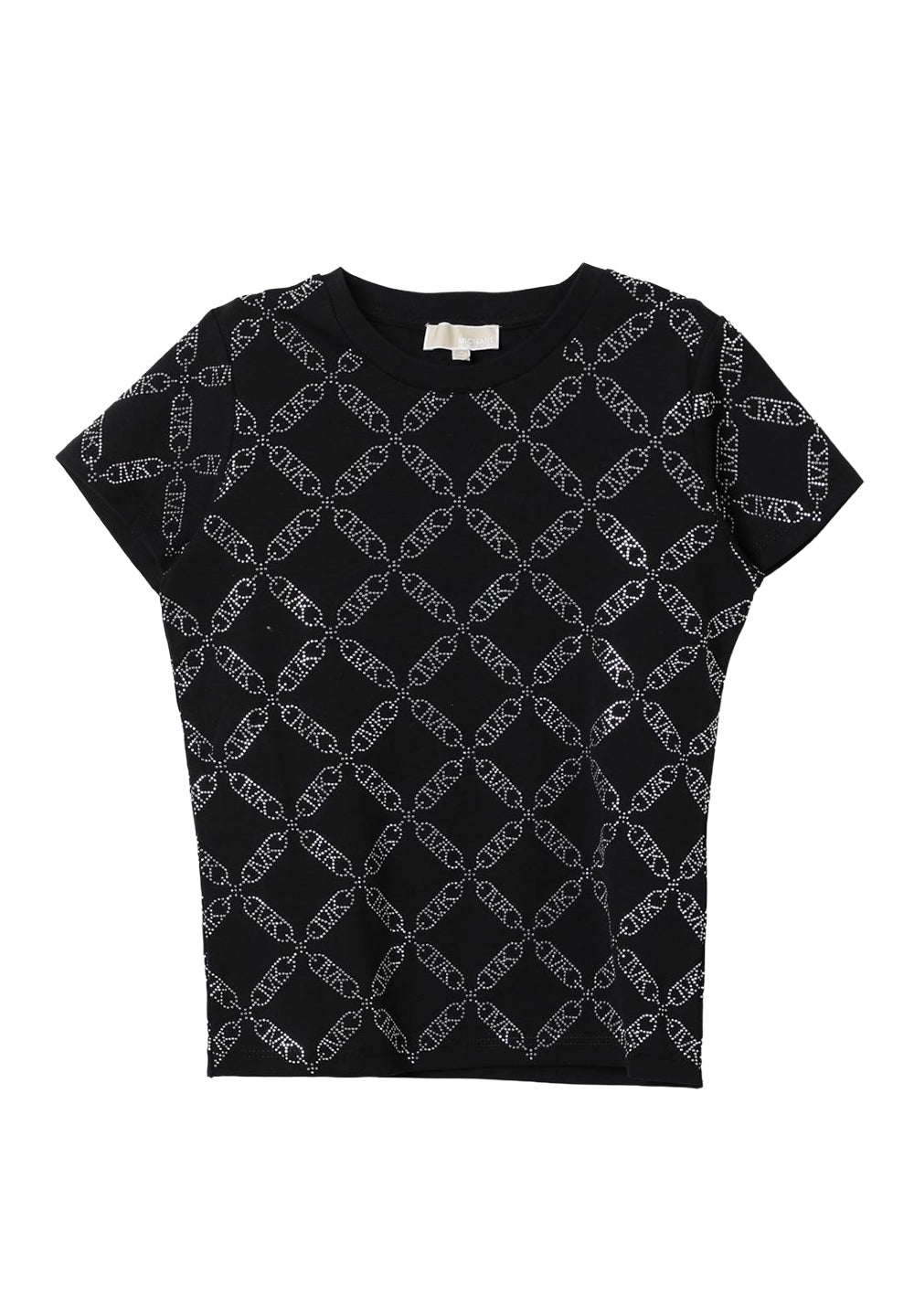 T-shirt nera per bambina