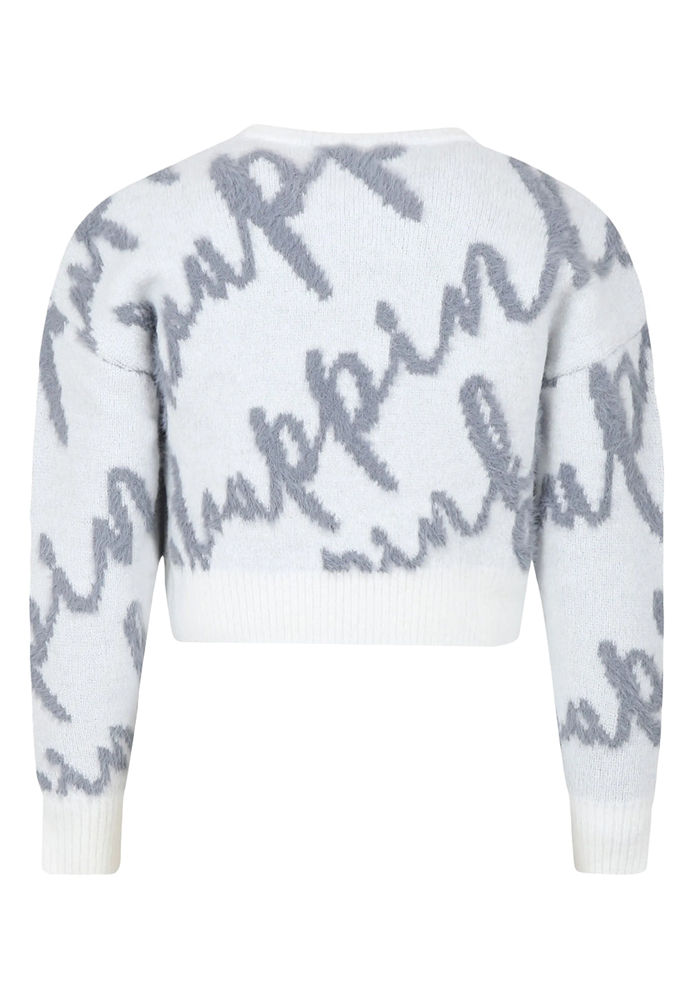 Maglione crema per bambina