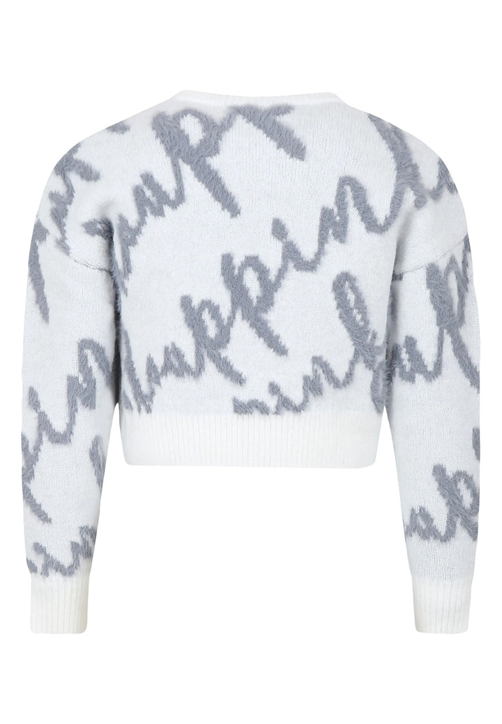 Maglione crema per bambina