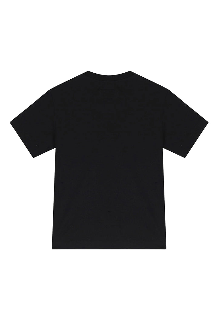 T-shirt nera per bambino