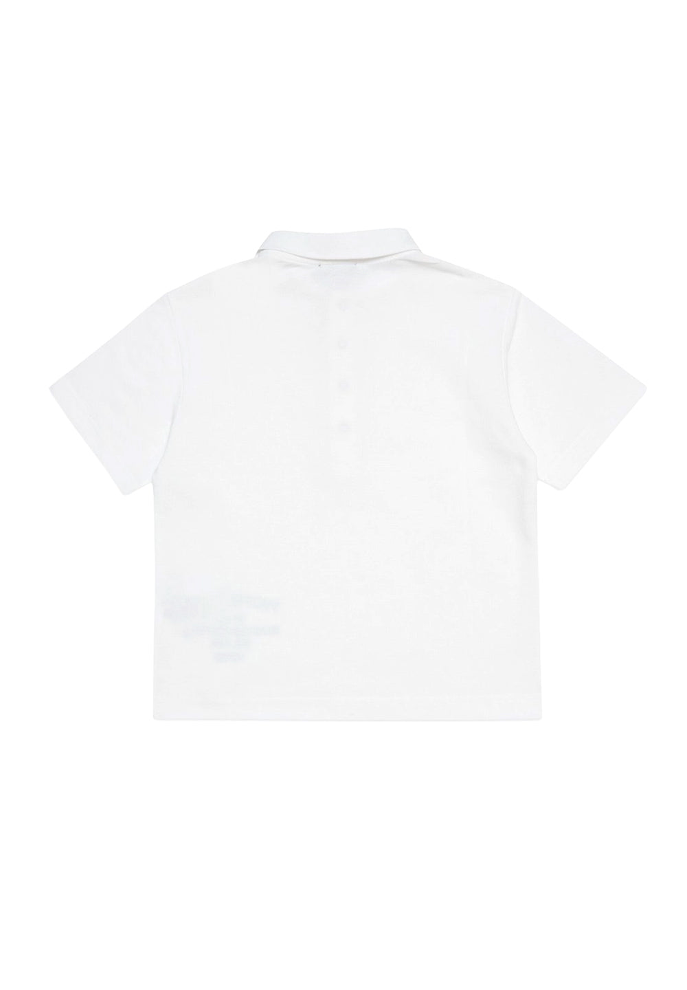 Polo blanc pour enfant