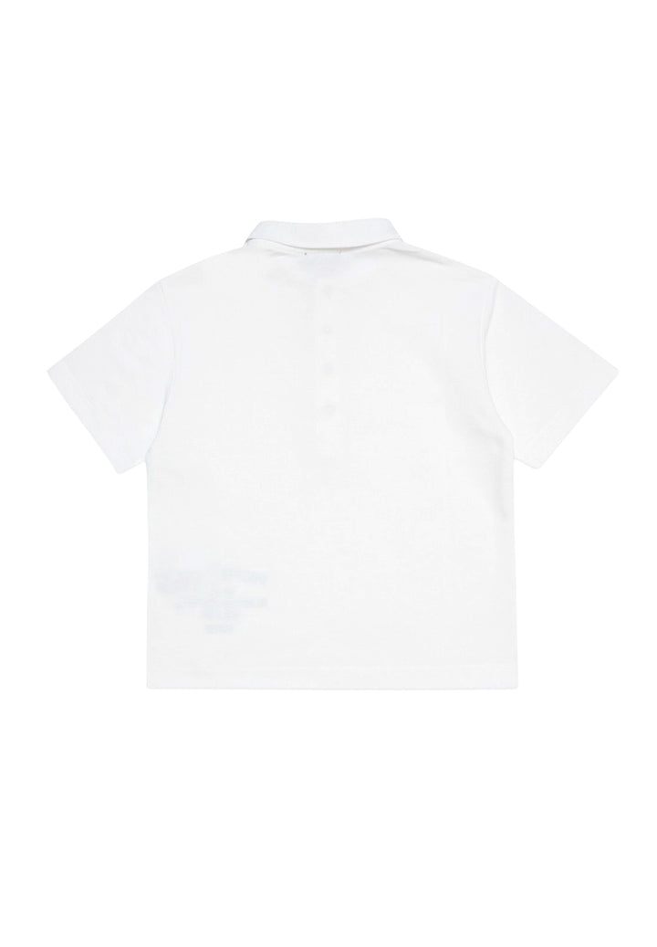 Polo blanc pour enfant