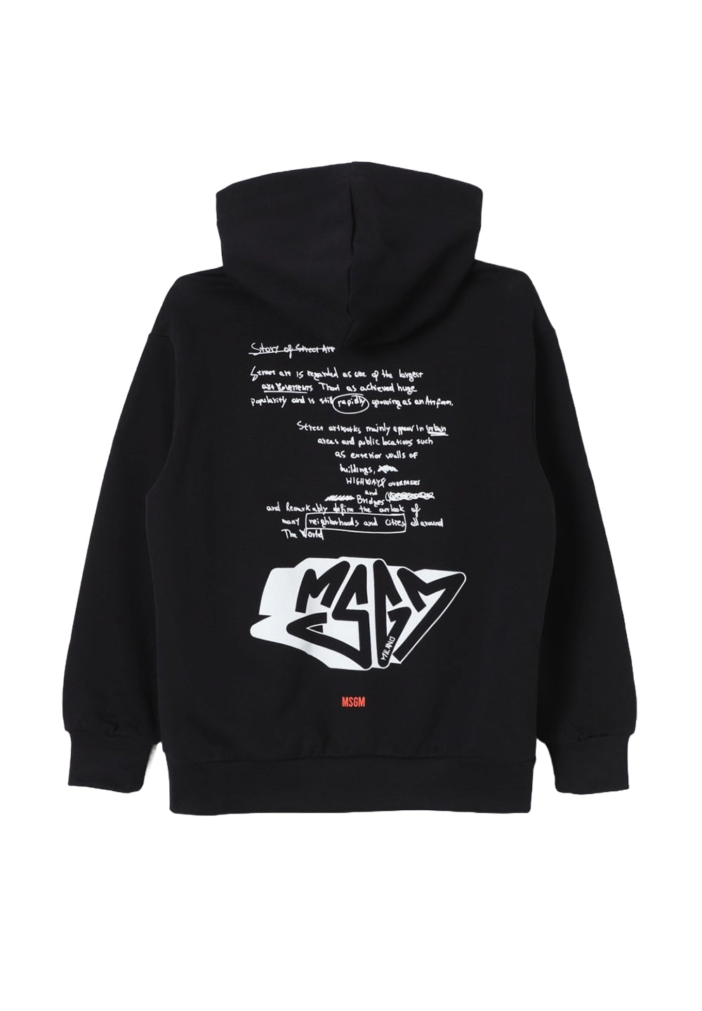 Sweat-shirt zippé noir pour enfant