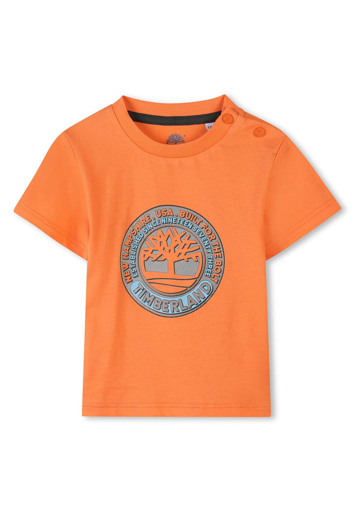 T-shirt orange pour nouveau-nés