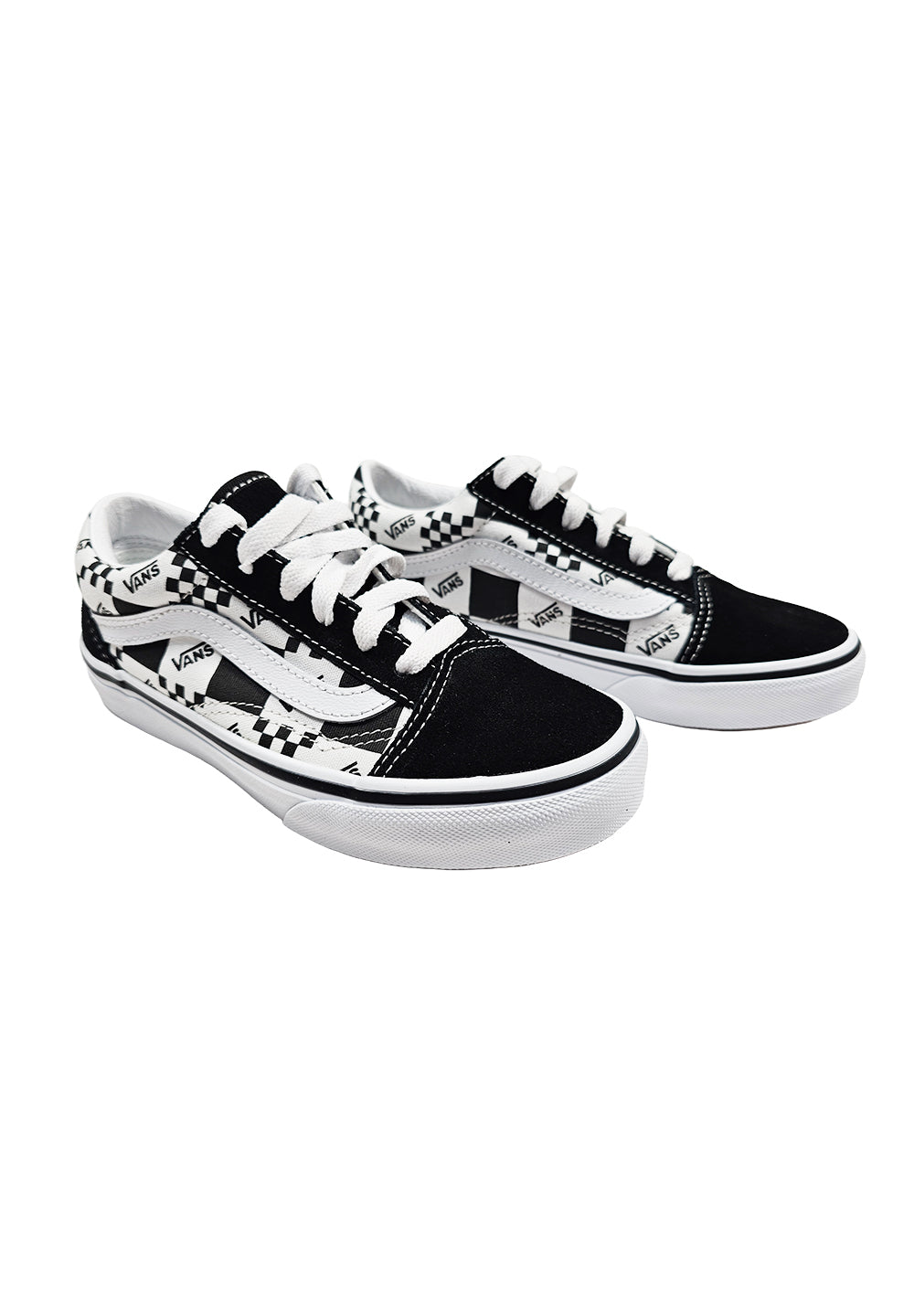 Scarpe nero-bianco per bambino