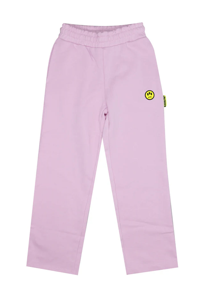 Pantalone felpa rosa per bambina