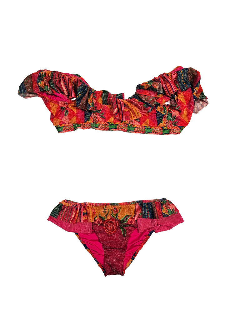 Costume bikini multicolor per bambina - Primamoda kids