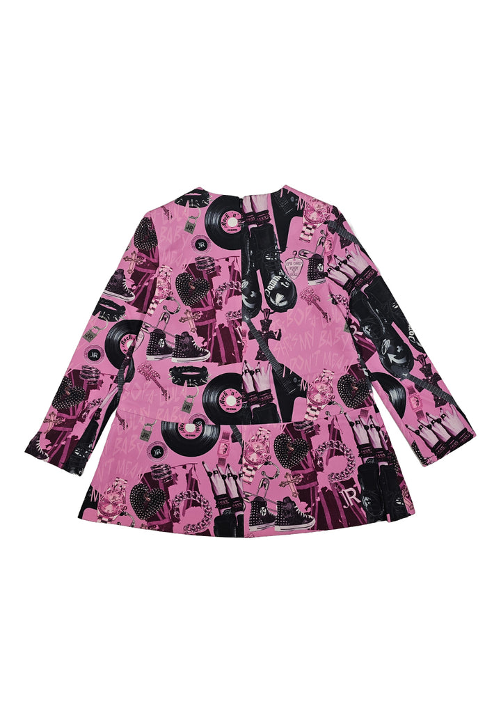 Robe rose pour fille