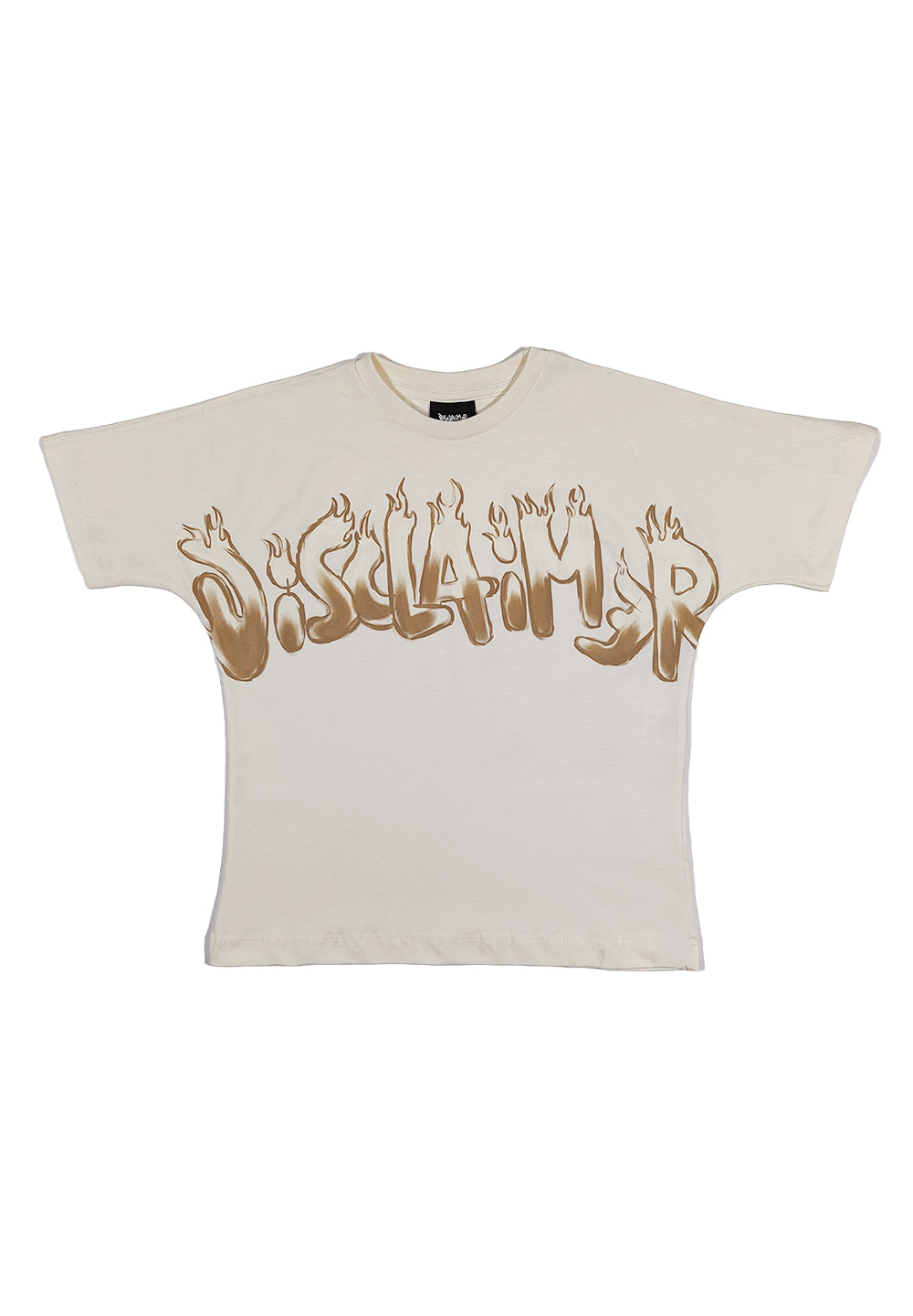 Cremefarbenes T-Shirt für Jungen