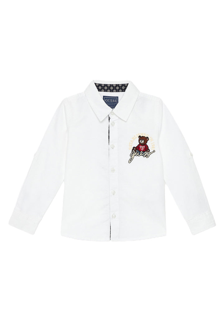 Camicia bianca per neonato