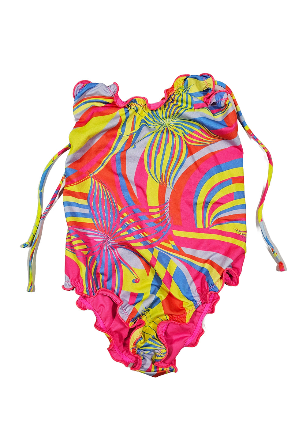 Costume intero multicolor per bambina