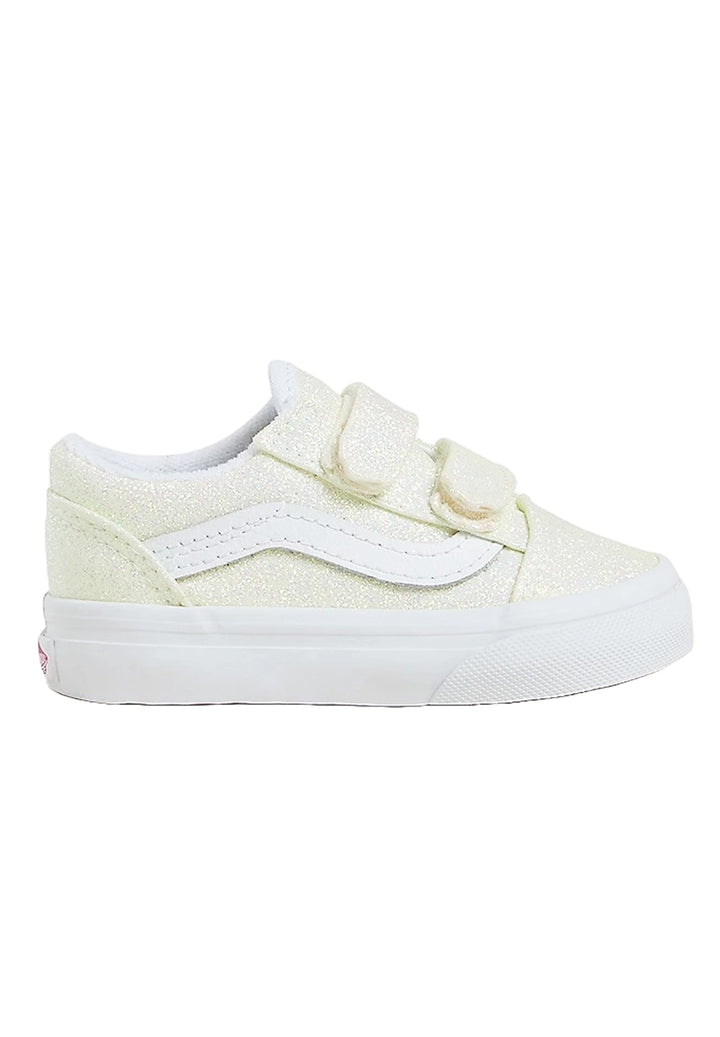 Weiß-rosa Schuhe für Neugeborene