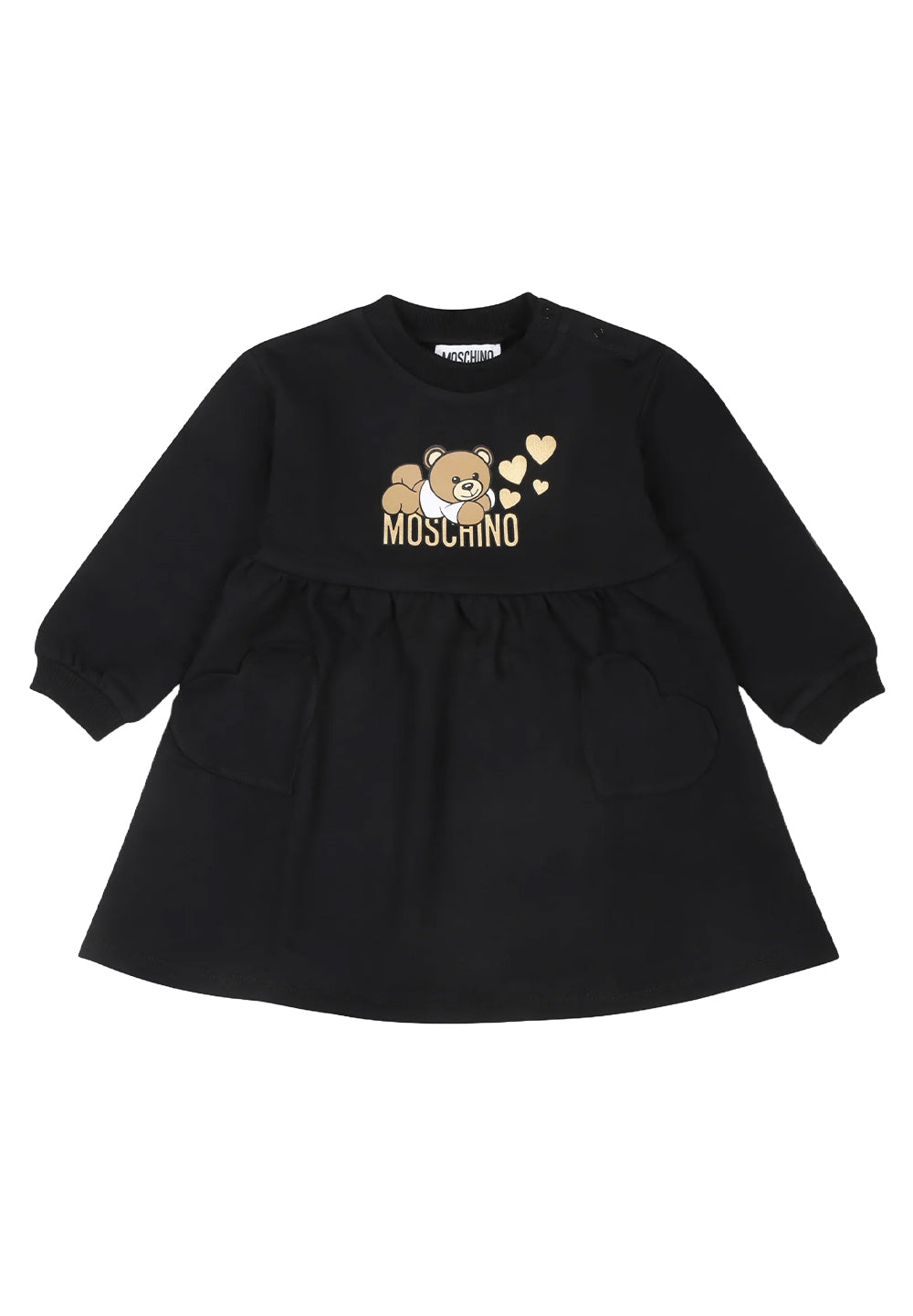 Schwarzes Kleid für Babymädchen