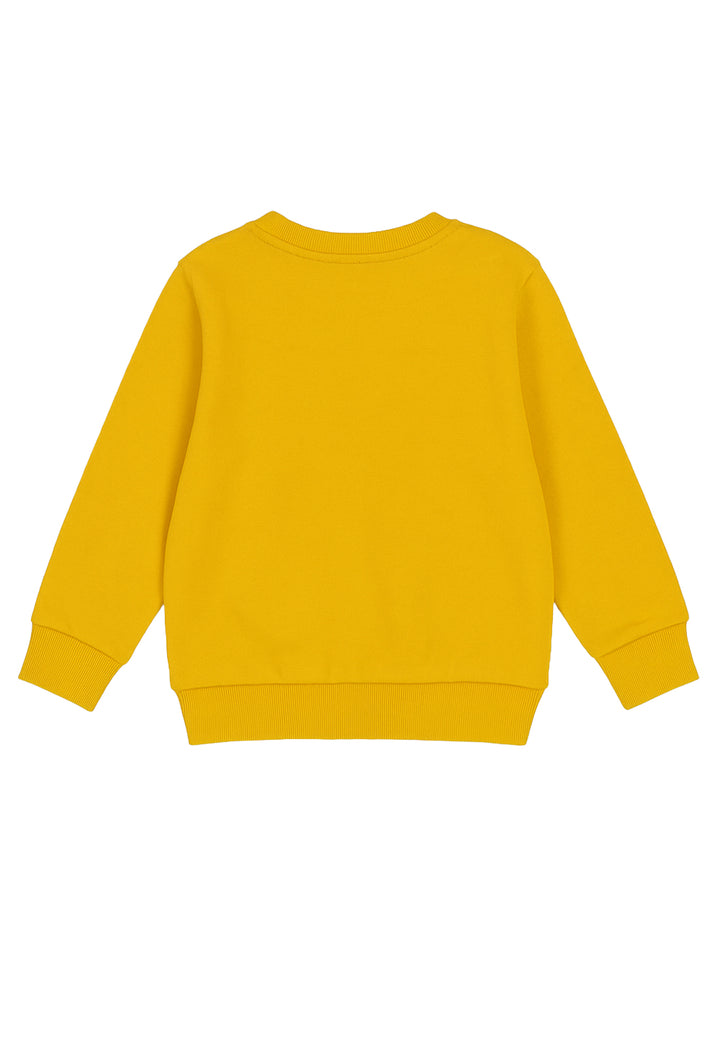 Pull jaune moutarde pour nouveau-né