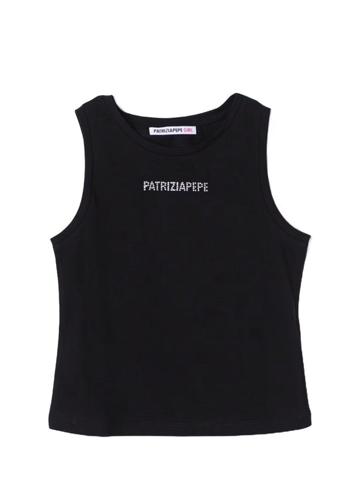 Canotta nera per bambina