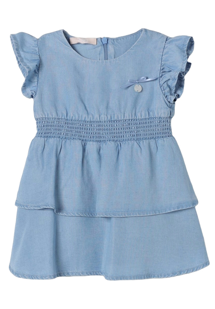 Blaues Kleid für Babymädchen