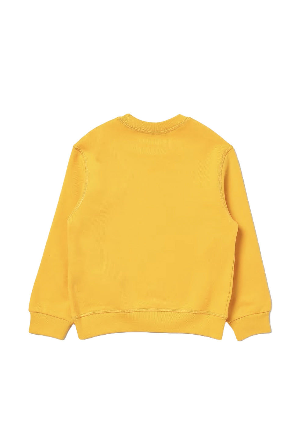 Felpa girocollo giallo per bambino