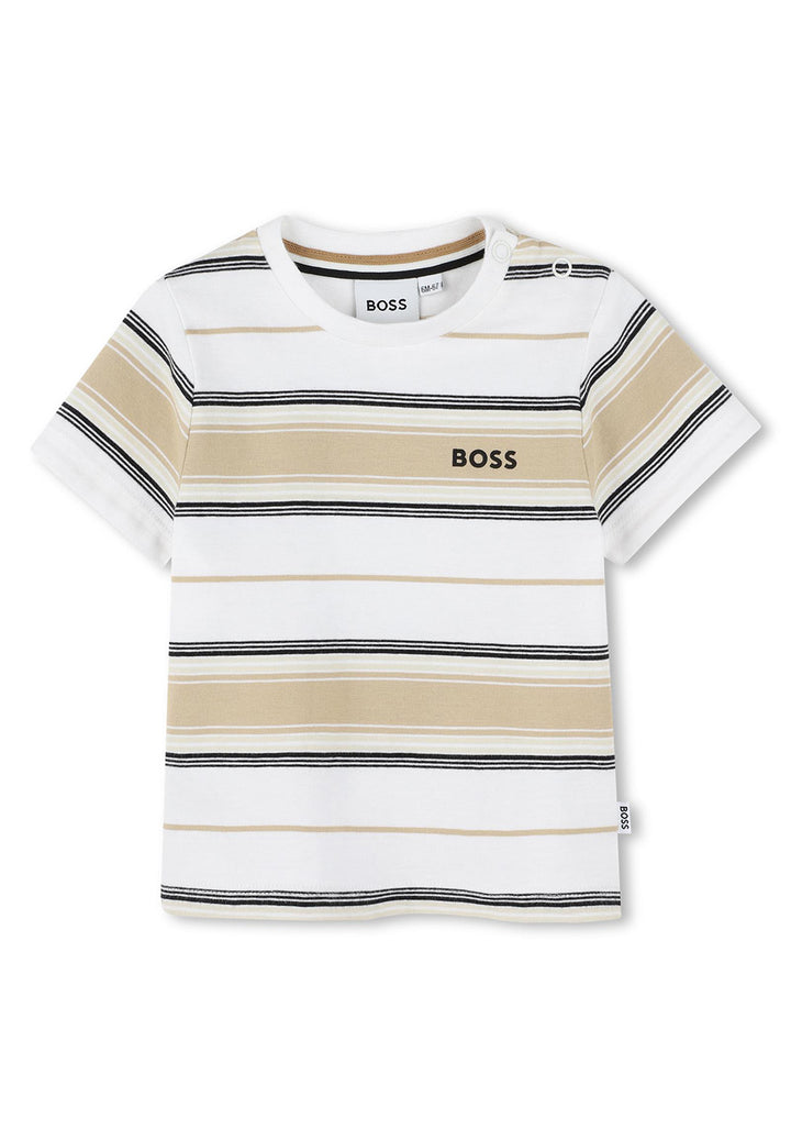 T-shirt beige pour nouveau-nés