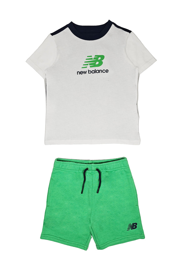 Ensemble blanc et vert pour enfants